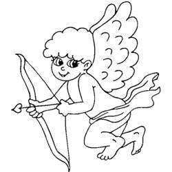 Раскраска: ангел (Персонажи) #86466 - Бесплатные раскраски для печати