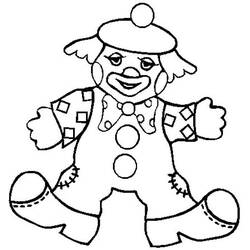 Раскраска: клоун (Персонажи) #90913 - Бесплатные раскраски для печати
