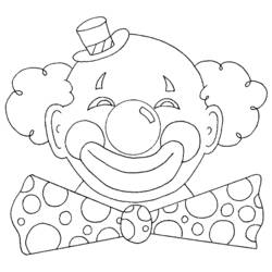 Раскраска: клоун (Персонажи) #90961 - Бесплатные раскраски для печати