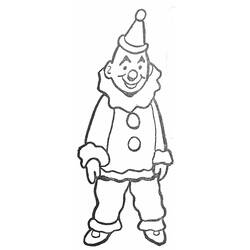 Раскраска: клоун (Персонажи) #91001 - Бесплатные раскраски для печати