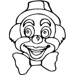 Раскраска: клоун (Персонажи) #91054 - Бесплатные раскраски для печати