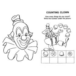 Раскраска: клоун (Персонажи) #91064 - Бесплатные раскраски для печати