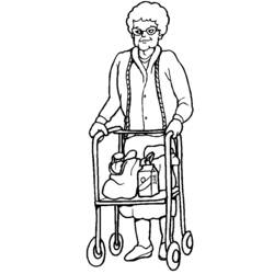 Раскраска: инвалид (Персонажи) #98413 - Раскраски для печати