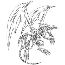 Раскраска: дракон (Персонажи) #148384 - Бесплатные раскраски для печати
