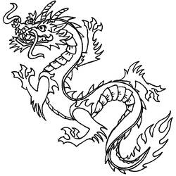 Раскраска: дракон (Персонажи) #148399 - Бесплатные раскраски для печати