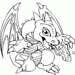 Раскраска: дракон (Персонажи) #148432 - Бесплатные раскраски для печати