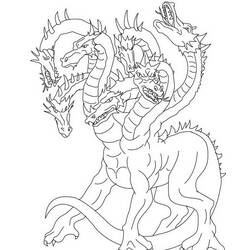 Раскраска: дракон (Персонажи) #148434 - Бесплатные раскраски для печати