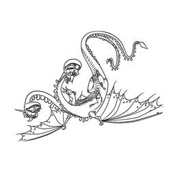 Раскраска: дракон (Персонажи) #148452 - Бесплатные раскраски для печати