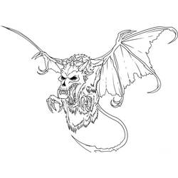 Раскраска: дракон (Персонажи) #148541 - Бесплатные раскраски для печати