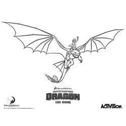 Раскраска: дракон (Персонажи) #148557 - Раскраски для печати