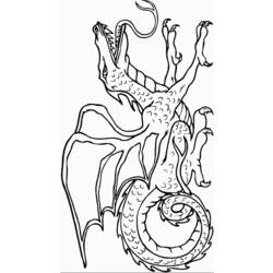 Раскраска: дракон (Персонажи) #148615 - Бесплатные раскраски для печати