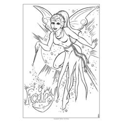 Раскраска: фея (Персонажи) #95924 - Бесплатные раскраски для печати