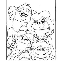 Раскраска: семья (Персонажи) #95079 - Бесплатные раскраски для печати