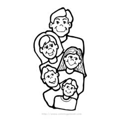 Раскраска: семья (Персонажи) #95143 - Раскраски для печати