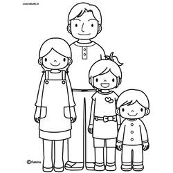 Раскраска: семья (Персонажи) #95184 - Раскраски для печати