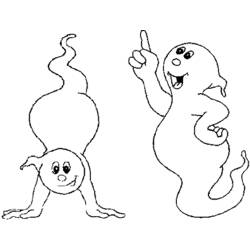 Раскраска: призрак (Персонажи) #95508 - Бесплатные раскраски для печати