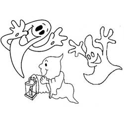 Раскраска: призрак (Персонажи) #95515 - Бесплатные раскраски для печати