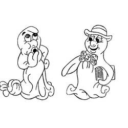Раскраска: призрак (Персонажи) #95532 - Бесплатные раскраски для печати