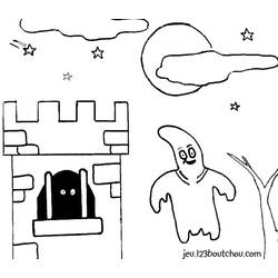 Раскраска: призрак (Персонажи) #95574 - Раскраски для печати
