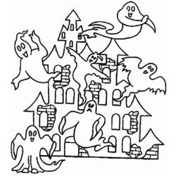 Раскраска: призрак (Персонажи) #95699 - Бесплатные раскраски для печати