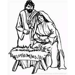 Раскраска: Иисус (Персонажи) #98925 - Бесплатные раскраски для печати