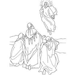 Раскраска: Иисус (Персонажи) #98939 - Бесплатные раскраски для печати