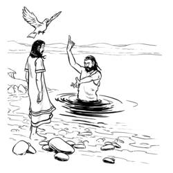 Раскраска: Иисус (Персонажи) #99157 - Бесплатные раскраски для печати