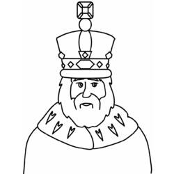 Раскраска: король (Персонажи) #106918 - Раскраски для печати