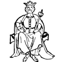 Раскраска: король (Персонажи) #107217 - Раскраски для печати
