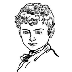 Раскраска: мальчик (Персонажи) #97696 - Раскраски для печати