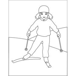 Раскраска: маленькая девочка (Персонажи) #96574 - Бесплатные раскраски для печати