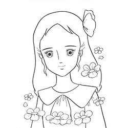 Раскраска: маленькая девочка (Персонажи) #96631 - Бесплатные раскраски для печати