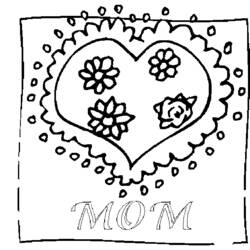 Раскраска: мама (Персонажи) #101206 - Бесплатные раскраски для печати