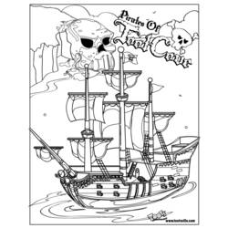 Раскраска: пират (Персонажи) #105039 - Раскраски для печати