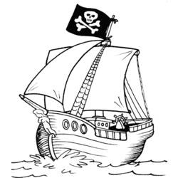 Раскраска: пират (Персонажи) #105055 - Бесплатные раскраски для печати