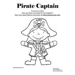 Раскраска: пират (Персонажи) #105064 - Бесплатные раскраски для печати