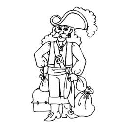 Раскраска: пират (Персонажи) #105069 - Раскраски для печати