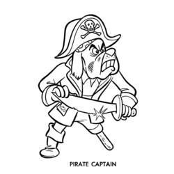 Раскраска: пират (Персонажи) #105093 - Раскраски для печати
