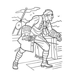 Раскраска: пират (Персонажи) #105103 - Бесплатные раскраски для печати