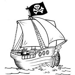 Раскраска: пират (Персонажи) #105104 - Раскраски для печати