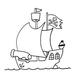 Раскраска: пират (Персонажи) #105113 - Бесплатные раскраски для печати