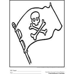 Раскраска: пират (Персонажи) #105137 - Бесплатные раскраски для печати