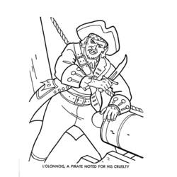 Раскраска: пират (Персонажи) #105173 - Раскраски для печати