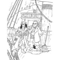 Раскраска: пират (Персонажи) #105183 - Бесплатные раскраски для печати