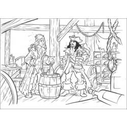 Раскраска: пират (Персонажи) #105221 - Бесплатные раскраски для печати