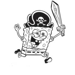 Раскраска: пират (Персонажи) #105277 - Бесплатные раскраски для печати