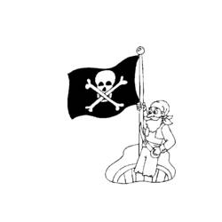 Раскраска: пират (Персонажи) #105332 - Бесплатные раскраски для печати
