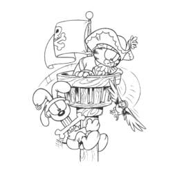 Раскраска: пират (Персонажи) #105337 - Бесплатные раскраски для печати