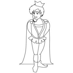Раскраска: принц (Персонажи) #105871 - Раскраски для печати