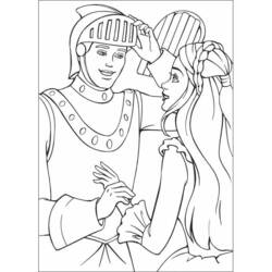 Раскраска: принц (Персонажи) #106150 - Раскраски для печати